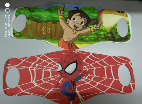 3D Mask for kids-Chota Bheem and Spider Man (2)
