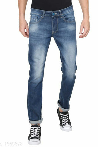 Elegant Stylish Men's Denim Jeans