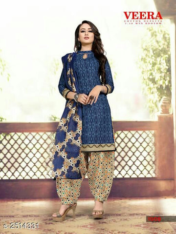 Aurora Casual Cotton Printed Suits & Dress Materials