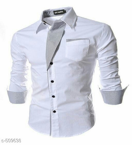 Men's Partywear Satin Cotton Casual Shirts