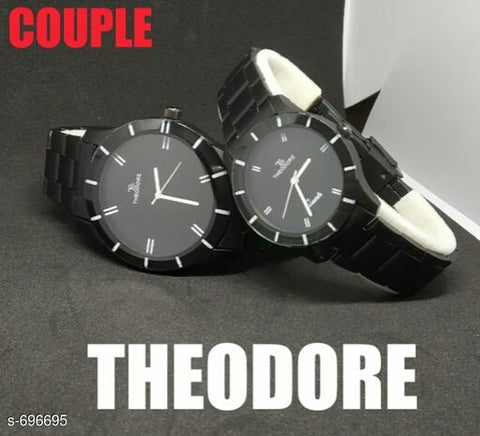 Stylish Metal Couple Watches