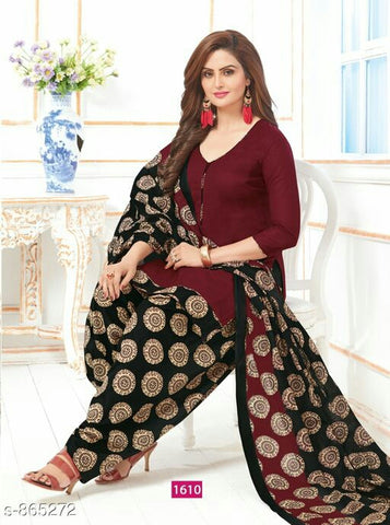 Jivika Designer Cotton Printed Salwar Suits 