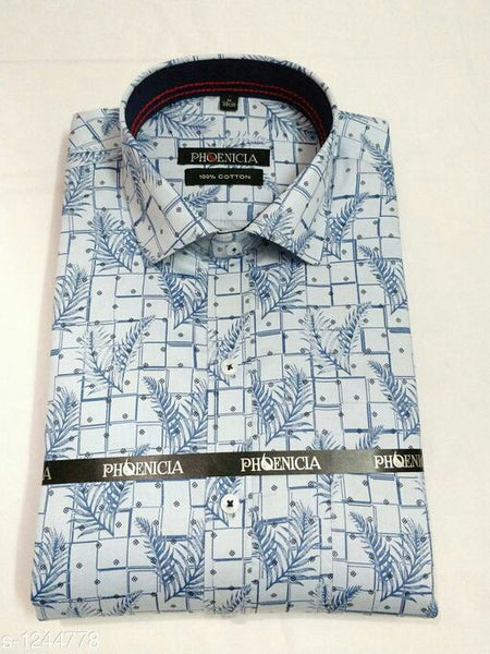 Phoenicia Men's Trendy Cotton Shirts