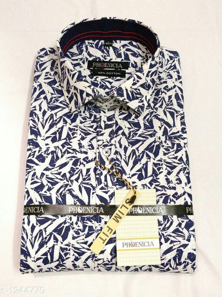 Phoenicia Men's Trendy Cotton Shirts