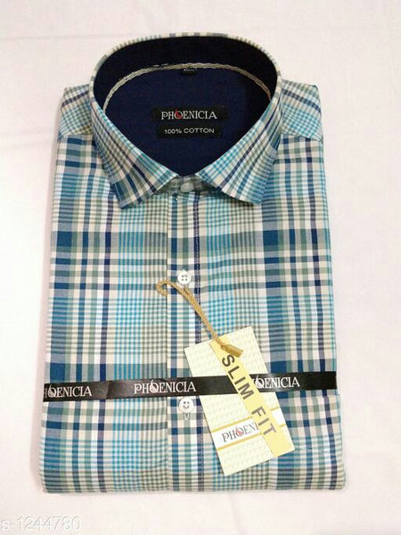 Phoenicia Men's Trendy Cotton Shirts