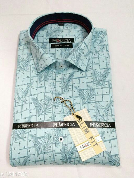 Phoenicia Men's Trendy Cotton Shirts