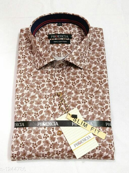 Phoenicia Men's Trendy Cotton Shirts