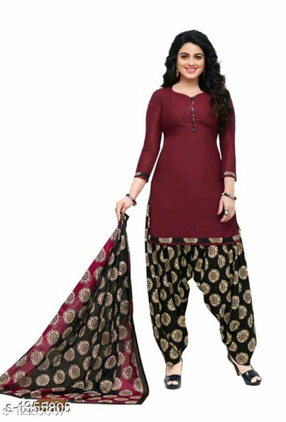 Jivika Designer Cotton Printed Salwar Suits 