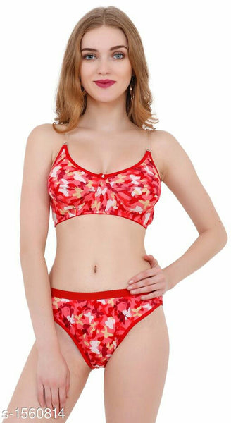 Fancy Ladies Rayon Lingerie Sets