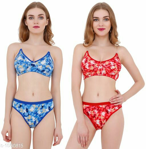 Fancy Ladies Rayon Lingerie Sets