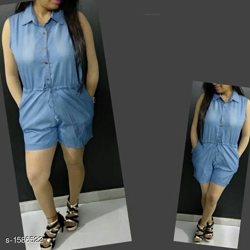 Trendyfrog Pretty Denim Women's Jumpsuits