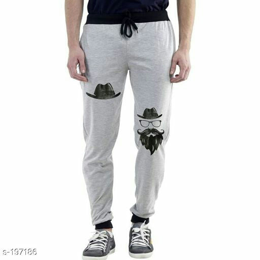 Men's Cotton Solid Track Pants