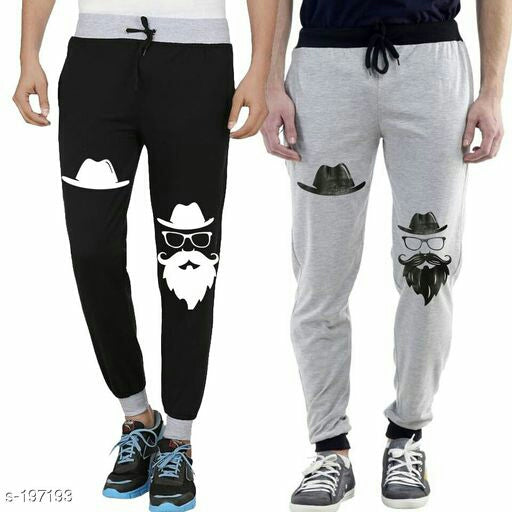 Men's Cotton Solid Track Pants