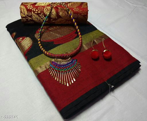 Ethenic Tushaar Silk saree