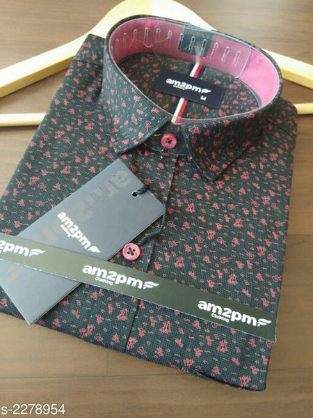 Divine Elegant Cotton Men's Printed Shirts