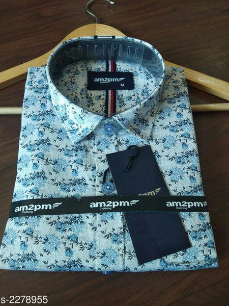 Divine Elegant Cotton Men's Printed Shirts