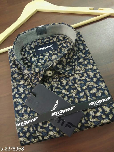 Divine Elegant Cotton Men's Printed Shirts