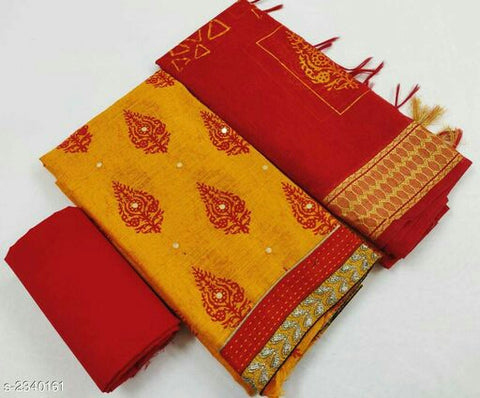 Artika Attractive Chanderi Silk Suits