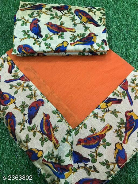 Hrishita Alluring Chanderi Silk Cotton Women's Saree