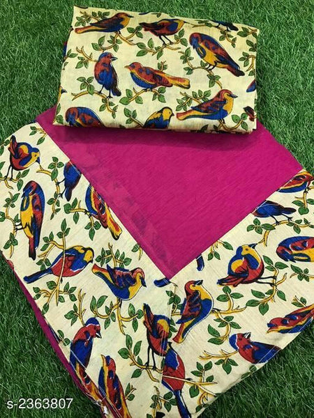 Hrishita Alluring Chanderi Silk Cotton Women's Saree