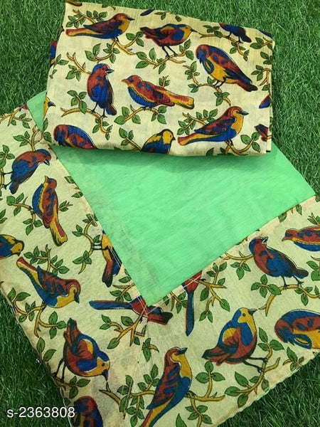 Hrishita Alluring Chanderi Silk Cotton Women's Saree