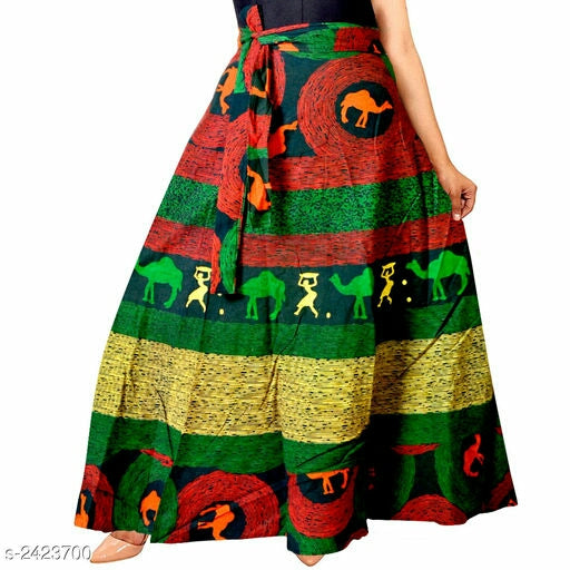 Jivika Cotton Printed Women's Skirts