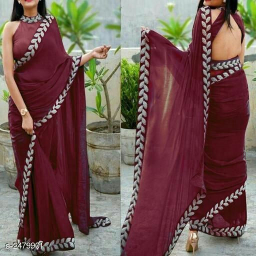 Charvi Vichitra Silk Women's Saree