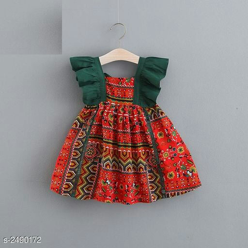 Cutepie Party Wear Kid's Girl's Dresses 