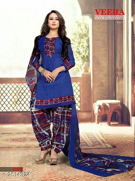 Aurora Casual Cotton Printed Suits & Dress Materials