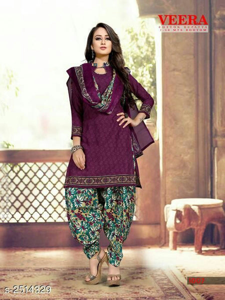 Aurora Casual Cotton Printed Suits & Dress Materials