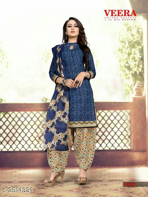 Aurora Casual Cotton Printed Suits & Dress Materials