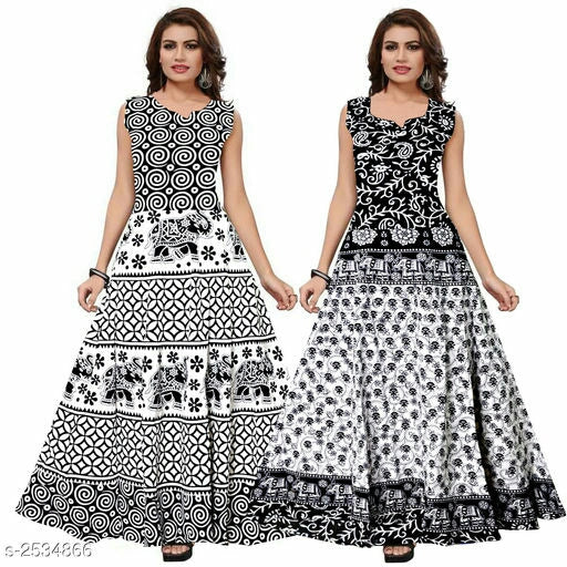 Jivika Cotton Printed Women's Dresses