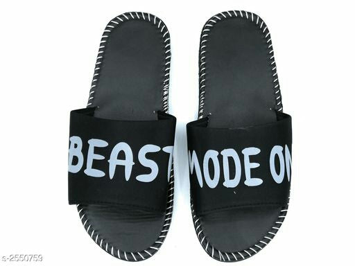 Trendy Casual Rubber Slide Flip Flops