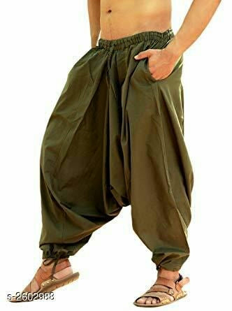 Fashionable Trendy Rayon Solid Men's Dhotis

 