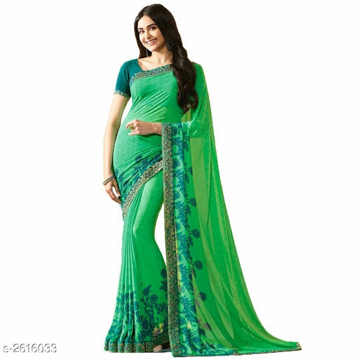 Havva Minimalist Crepe Cotton Saree