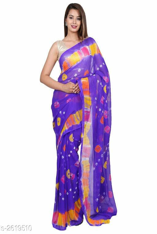 Parinaaz Attractive Chiffon Women's Saree