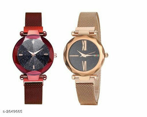 Eva Trendy Metal Women's Watches