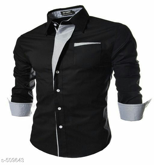 Men's Partywear Satin Cotton Casual Shirts