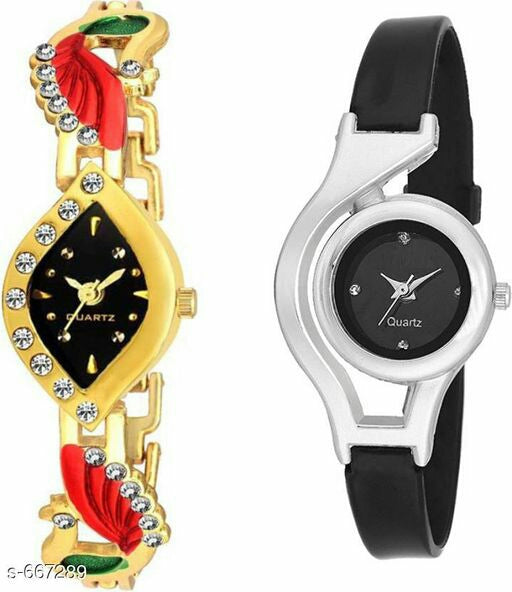 Stylish Womens Watches Combo