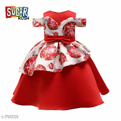 Stylo Kids Elegant Poly Cotton Girls Dresses