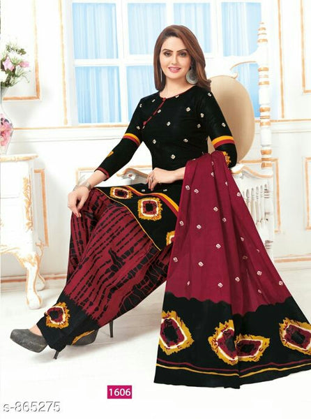 Jivika Designer Cotton Printed Salwar Suits 