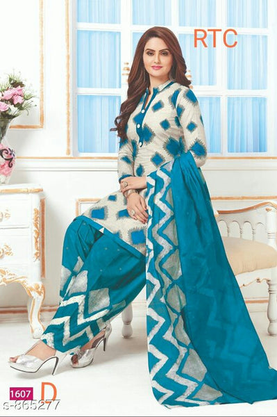 Jivika Designer Cotton Printed Salwar Suits 