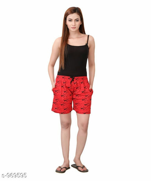 Fabulous Cotton Hosiery Women's Shorts