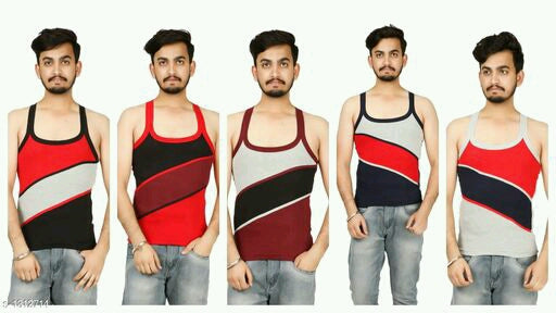 Men Stylish Cotton Vest Combo