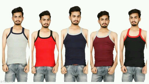 Men Stylish Cotton Vest Combo