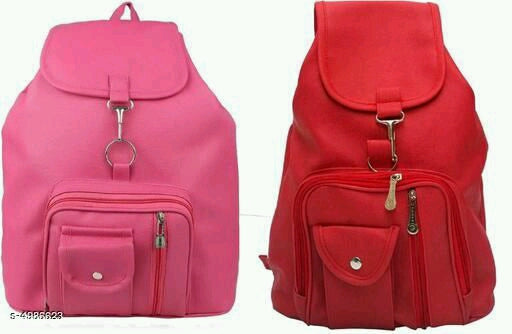 Graceful Versatile Women Backpacks Combo